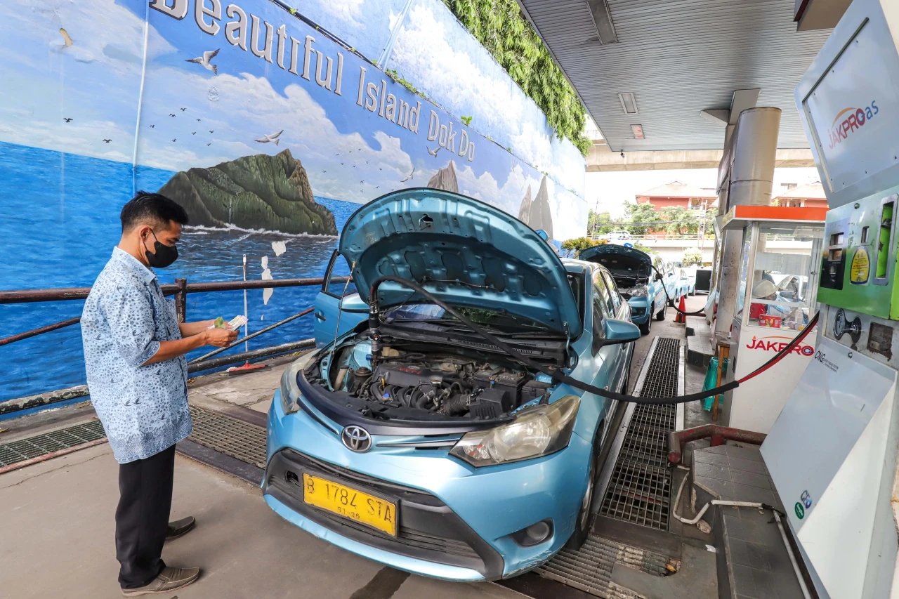 Harga Bahan Bakar Gas...