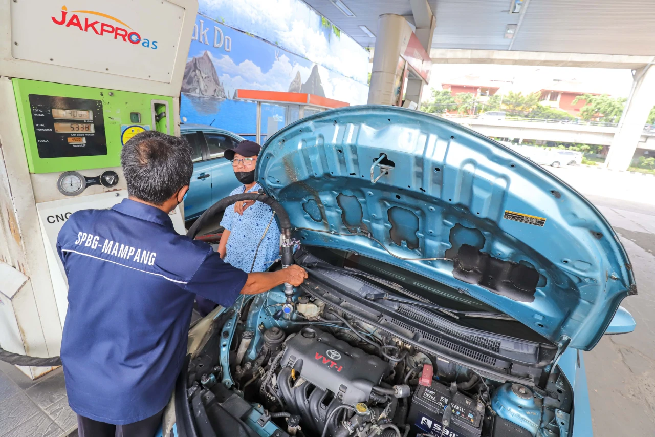 Harga Bahan Bakar Gas...