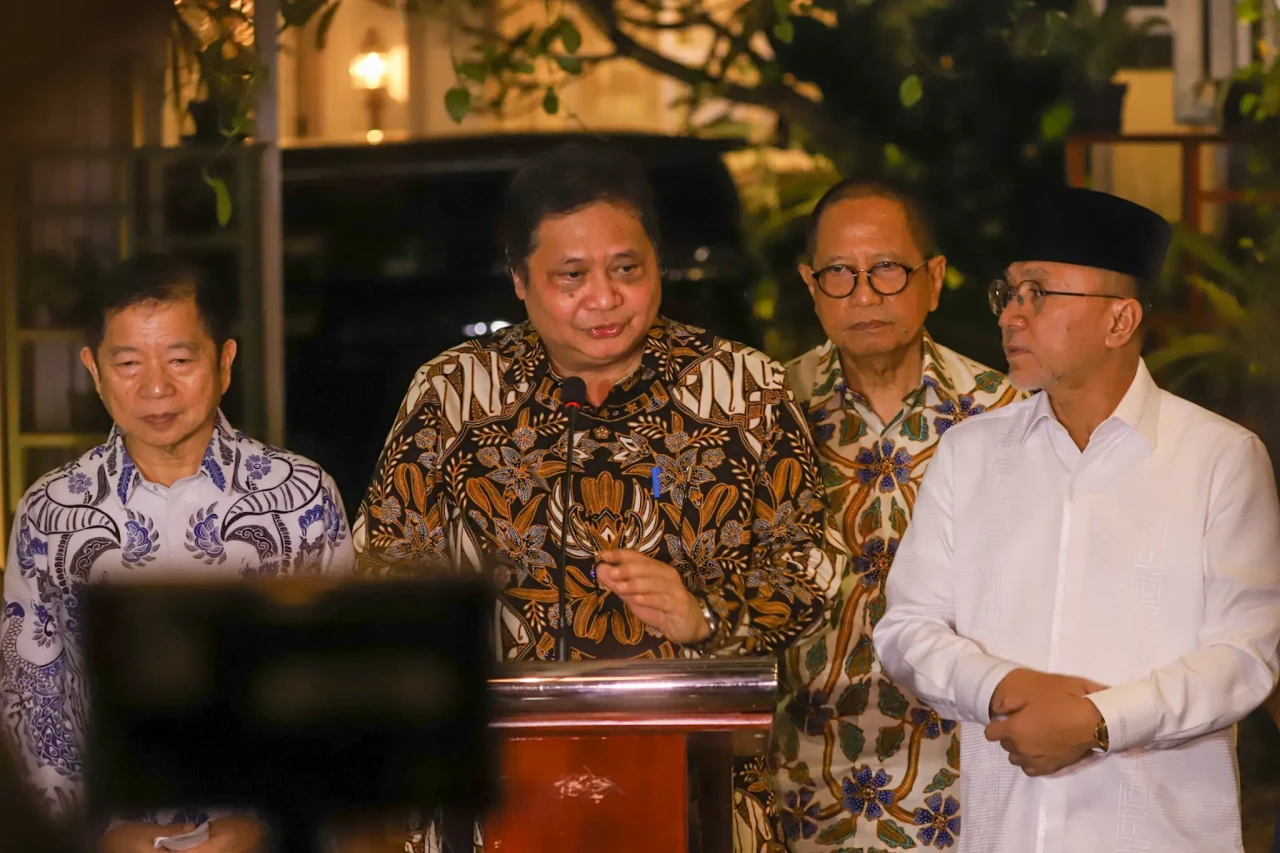 Pertemuan Tiga Ketua...