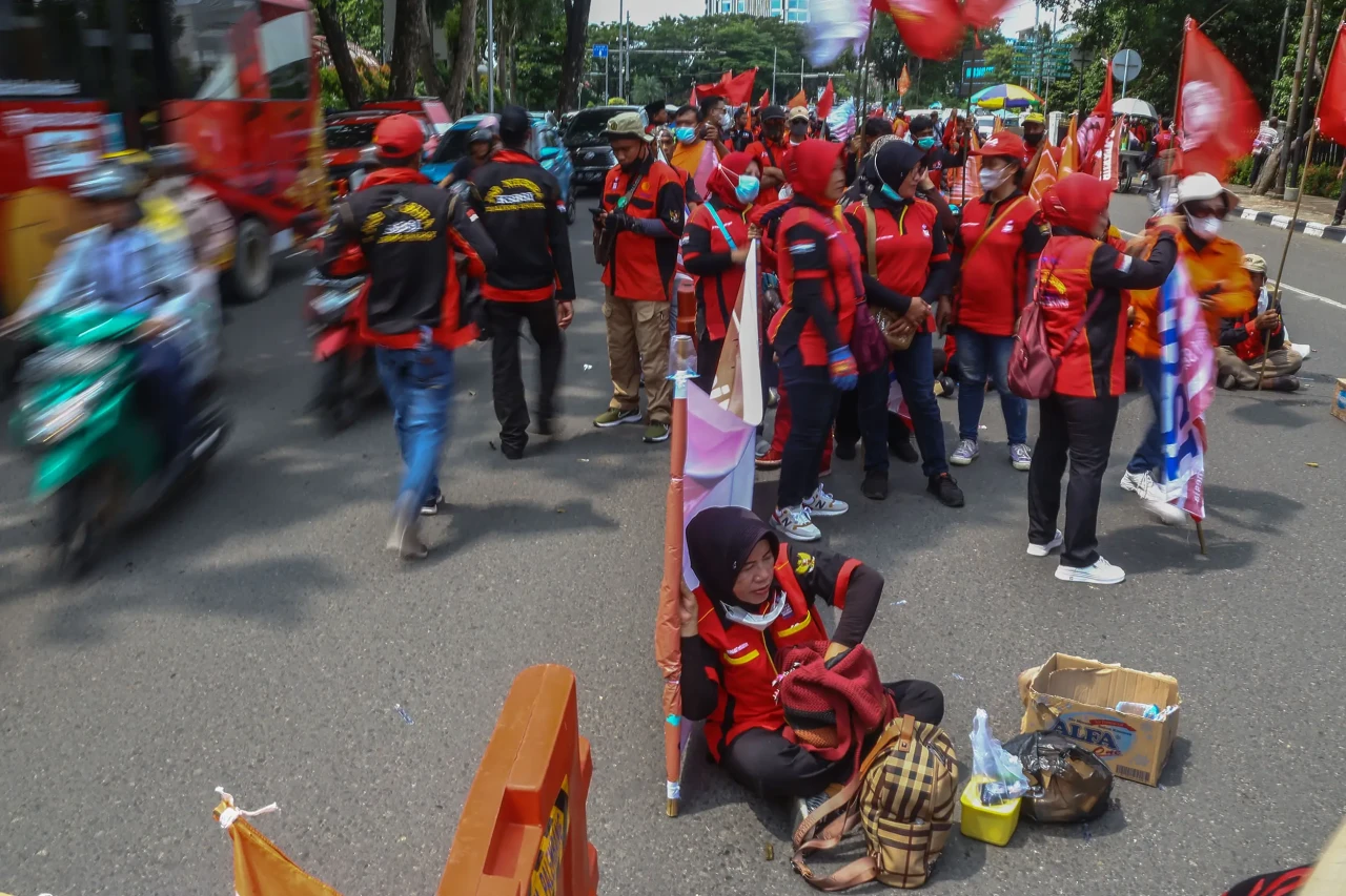 Aksi May Day Fiesta...