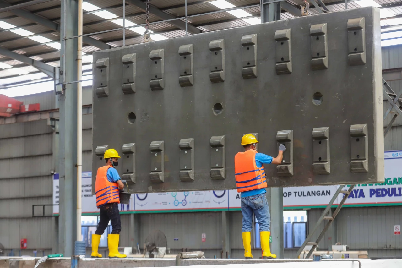 Melihat Pembuatan Slab...