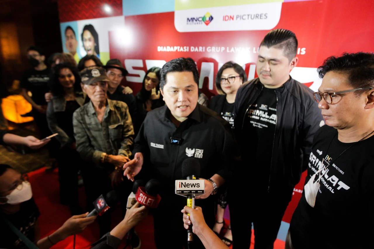 Menteri BUMN Erick Thohir...