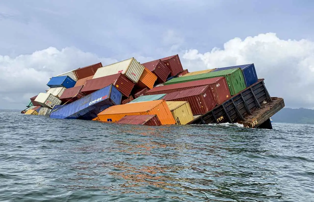 Penampakan Kapal Tongkang...
