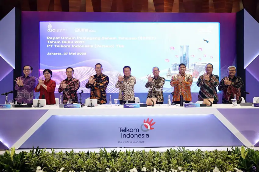 Telkom Bagikan Dividen...
