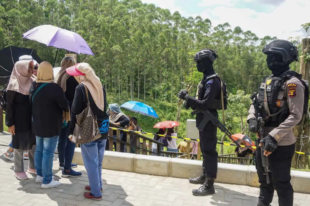 Pengamanan Lokasi Wisata...