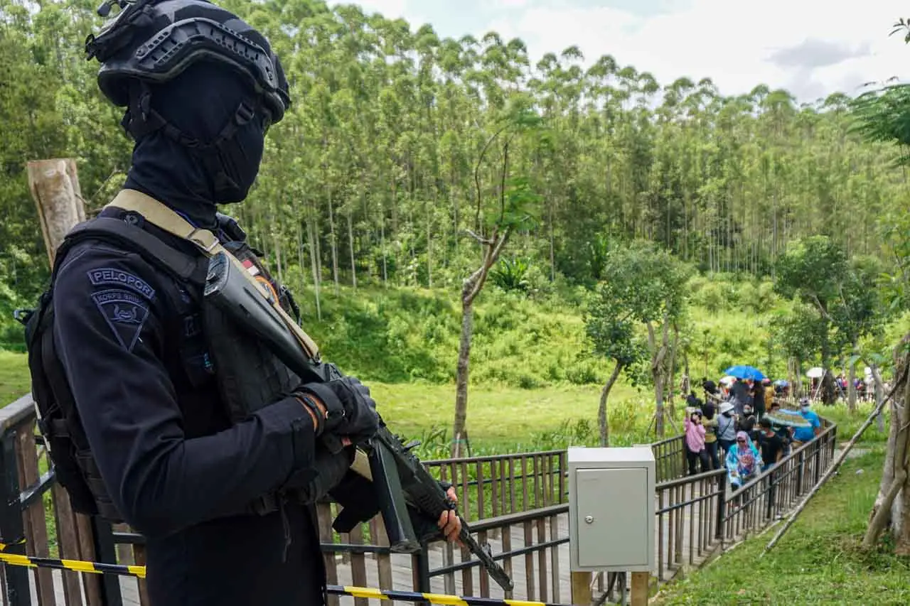 Pengamanan Lokasi Wisata...