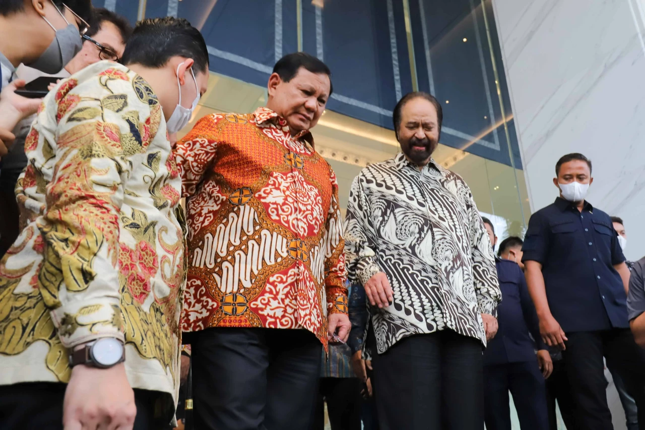 Prabowo dan Surya Paloh...