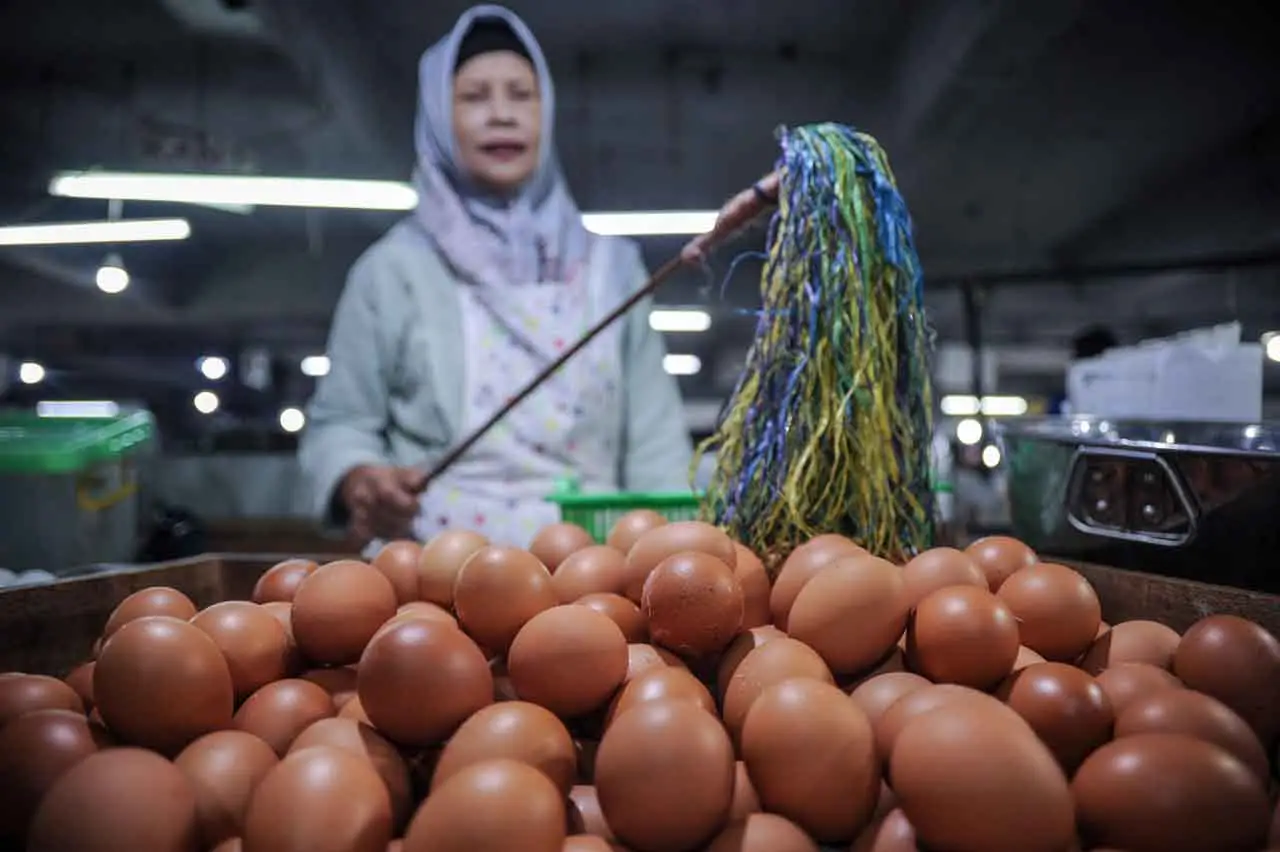 Harga Telur di Bandung...