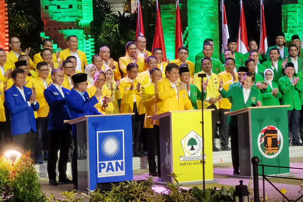 Golkar, PAN, PPP Deklarasi...