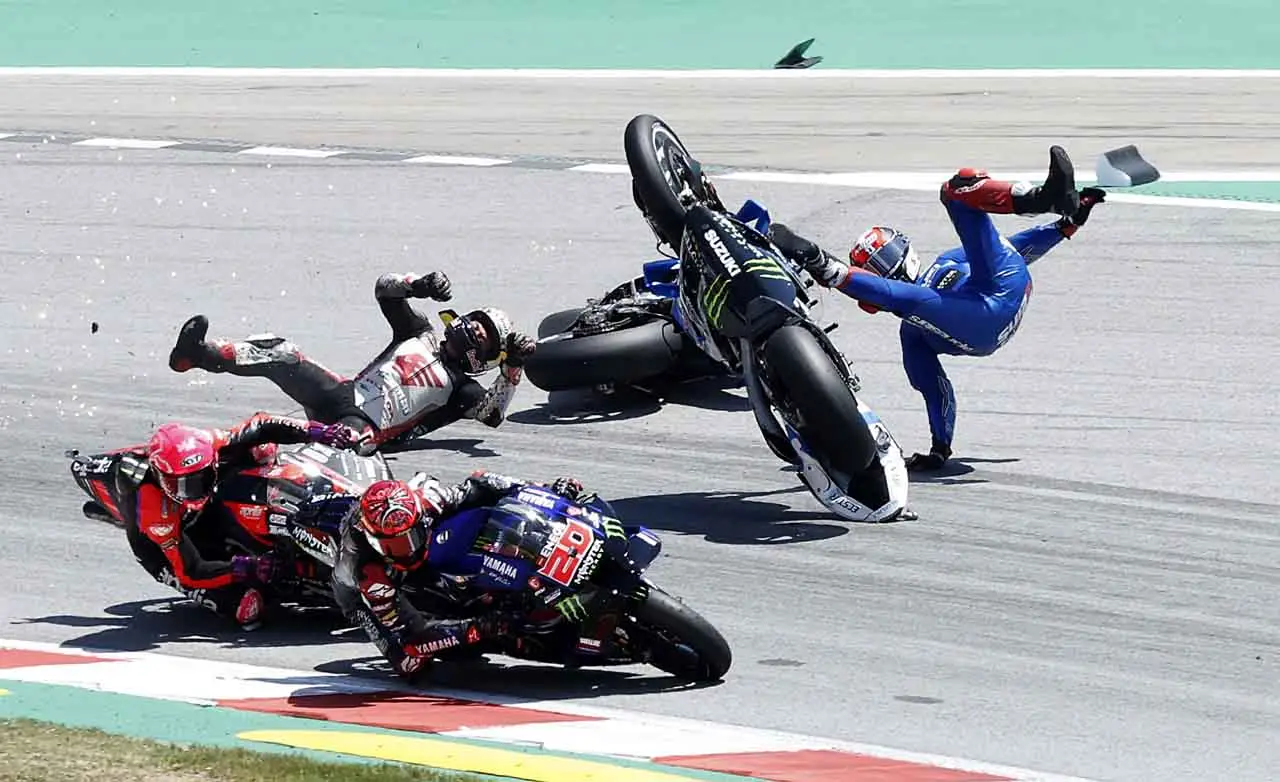 Insiden Horor MotoGP...