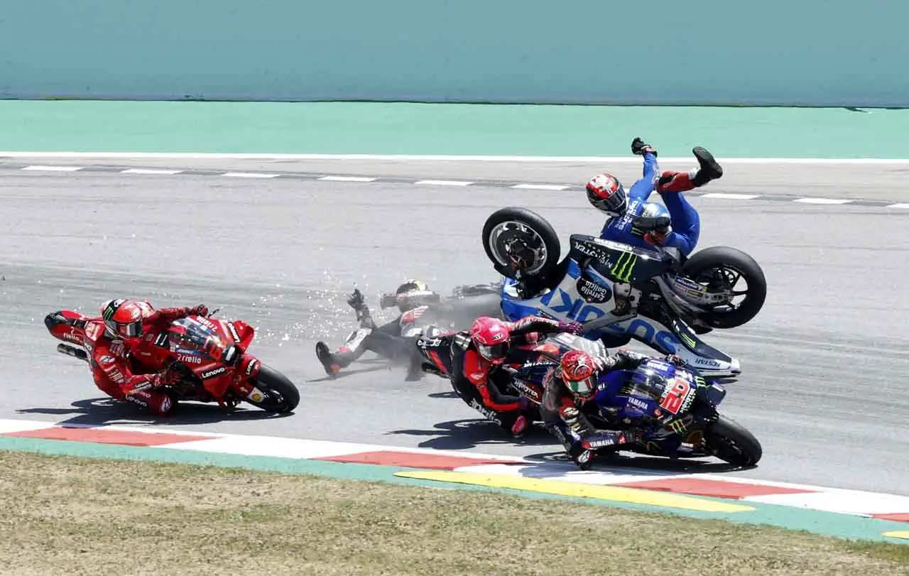 Insiden Horor MotoGP...