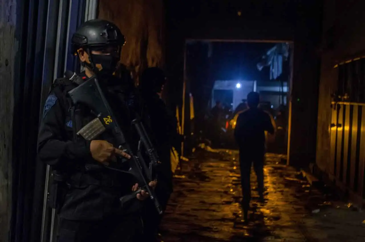Polisi Amankan Bahan...