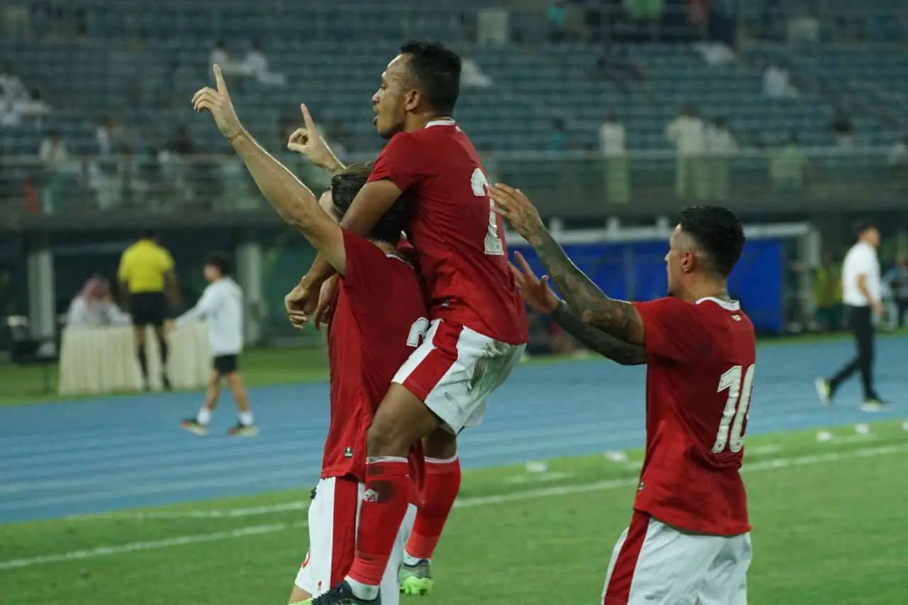 Potret Kemenangan Timnas...