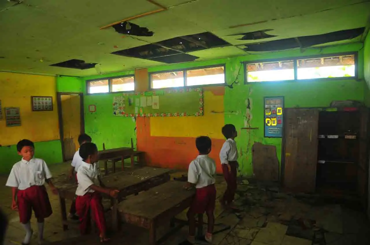 Bangunan Sekolah Rusak,...