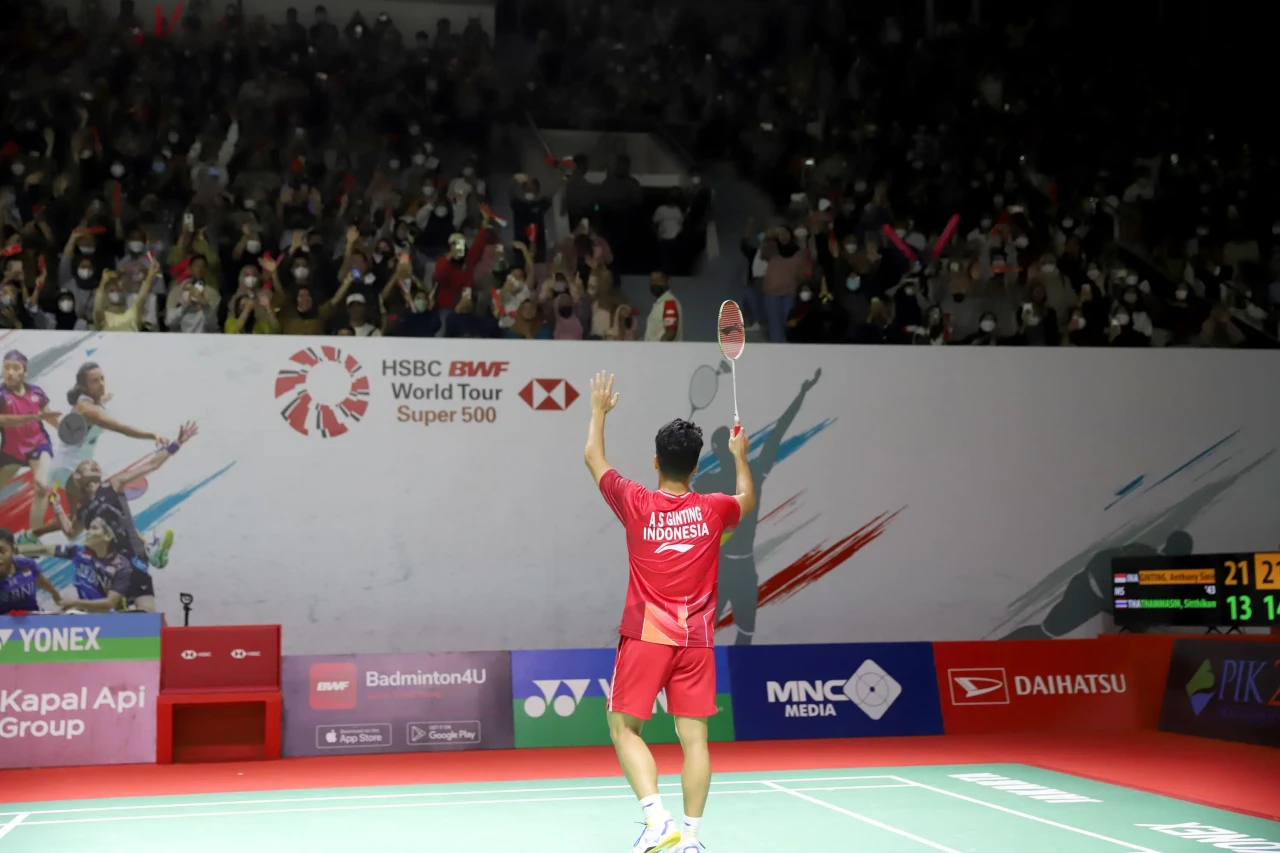 Ginting Melaju ke Babak...