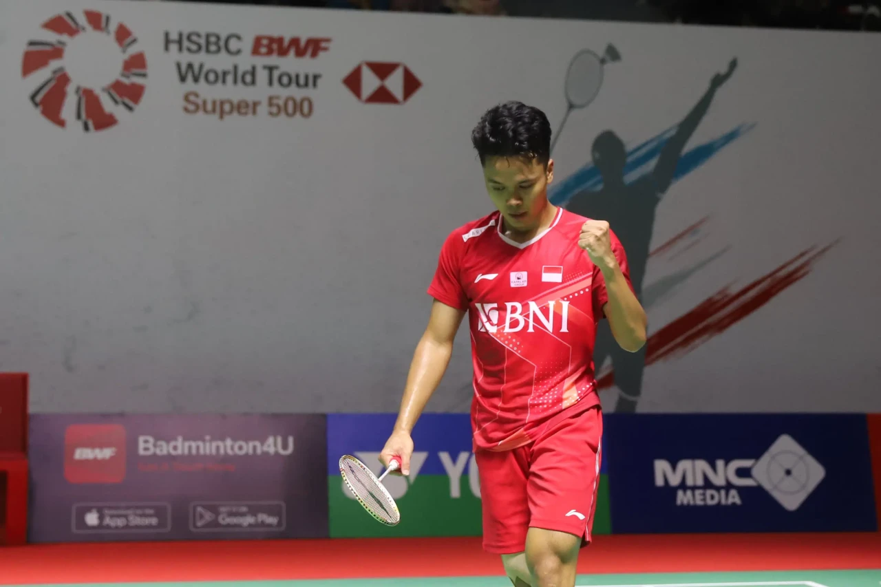 Ginting Melaju ke Babak...