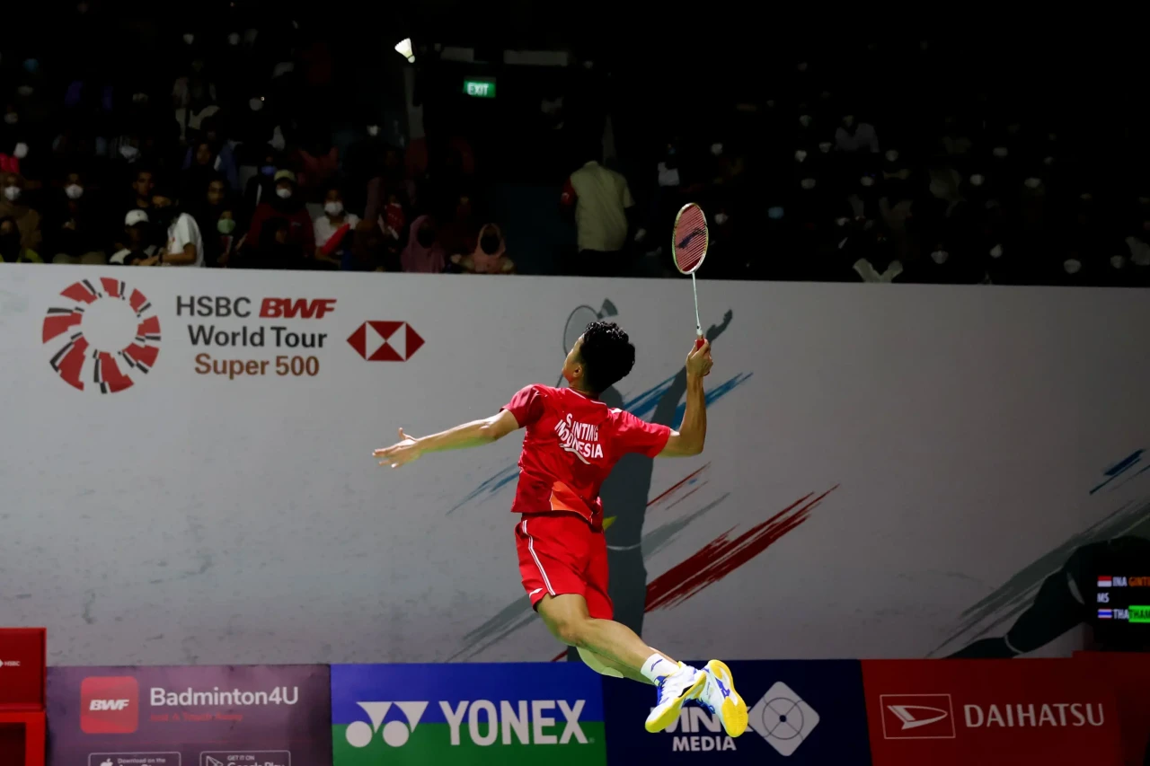 Ginting Melaju ke Babak...
