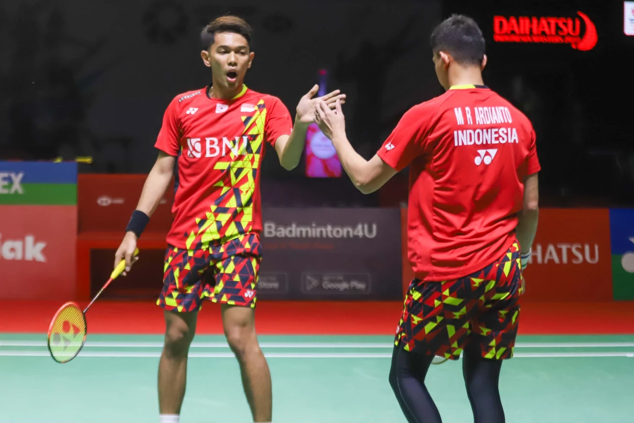 Potret Kemenangan Fajar/Rian...