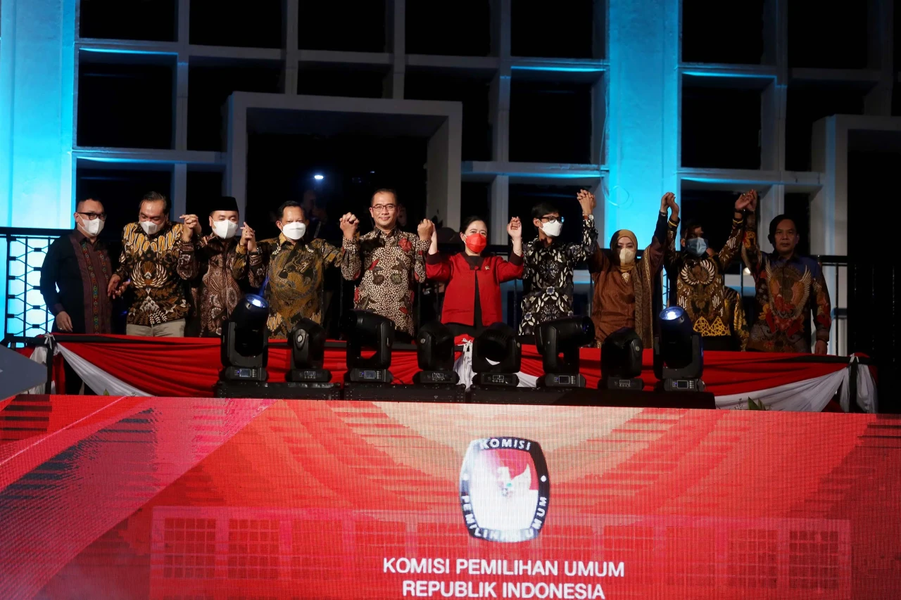 KPU Resmikan Peluncuran...