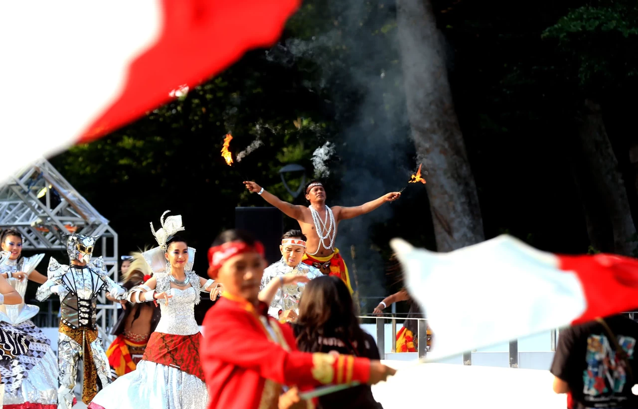 Gembira di Istora