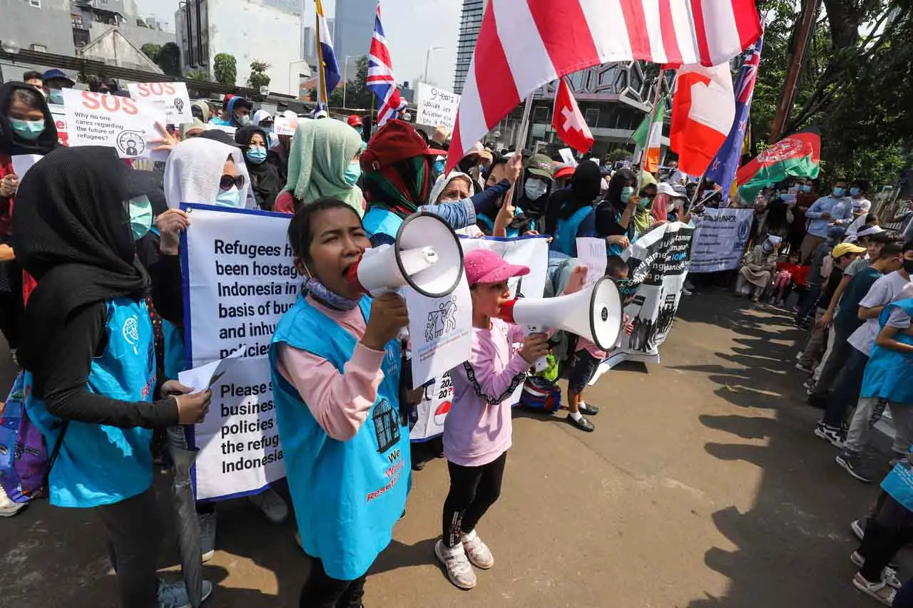 Peringati Hari Pengungsi...