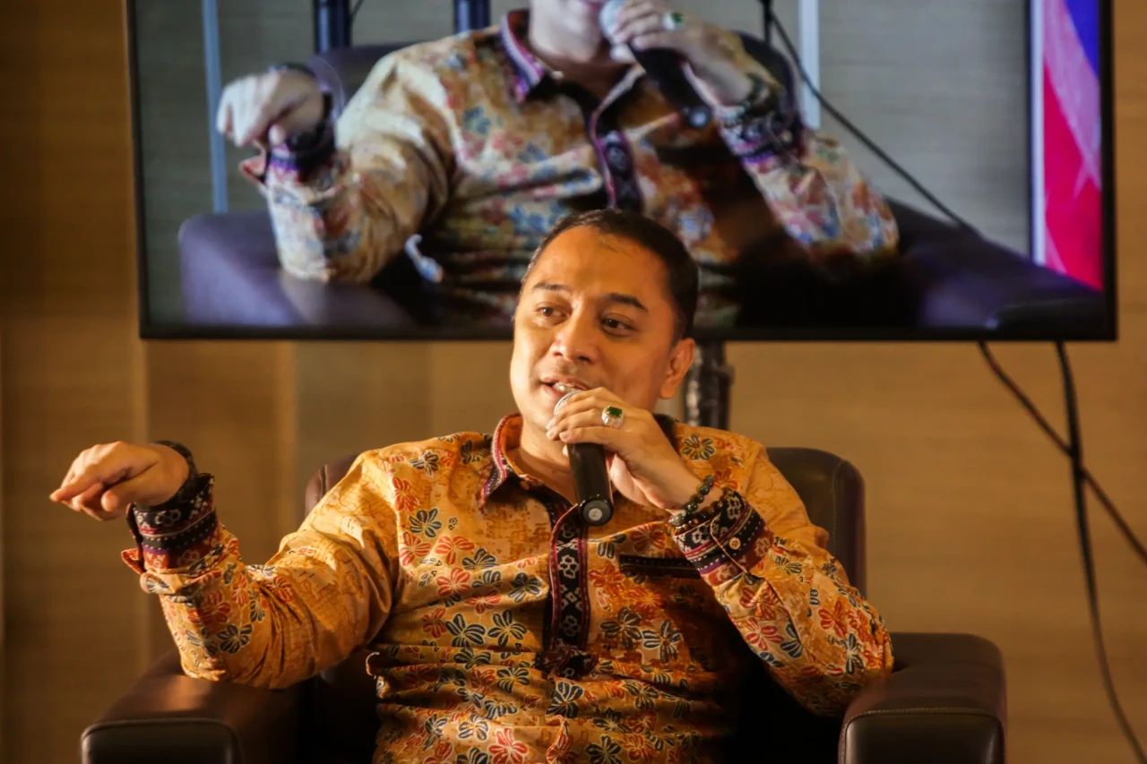 Wali Kota Surabaya Paparkan...