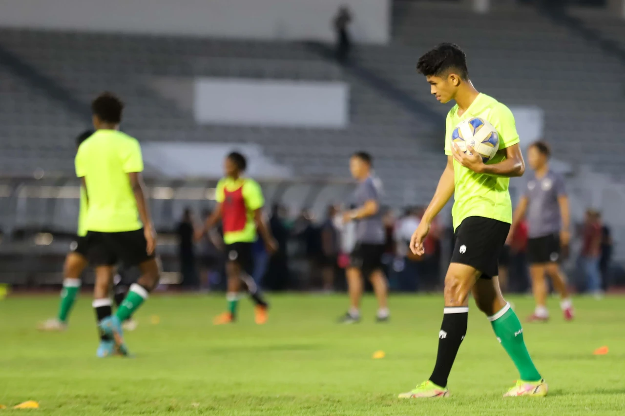 Latihan Tim Indonesia...