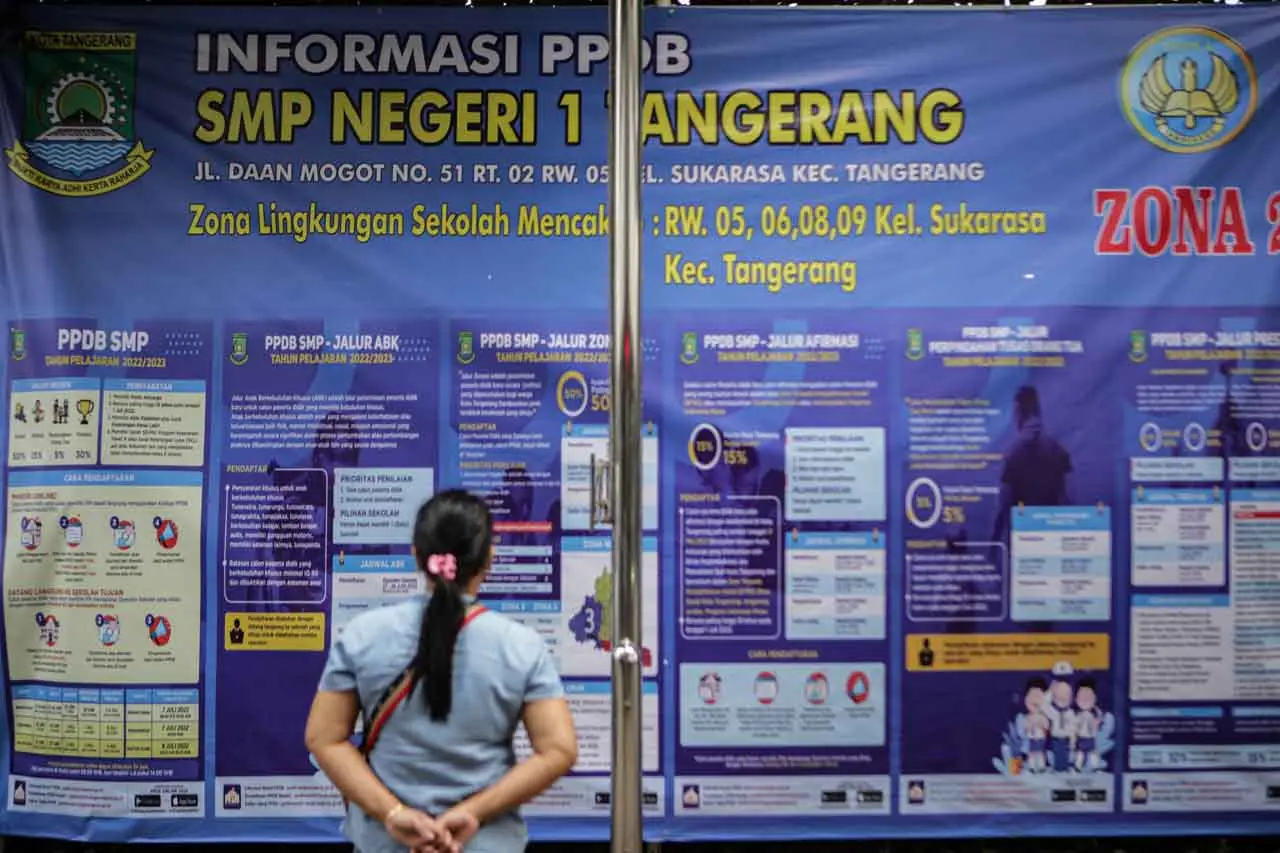 PPDB SMP di Tangerang...