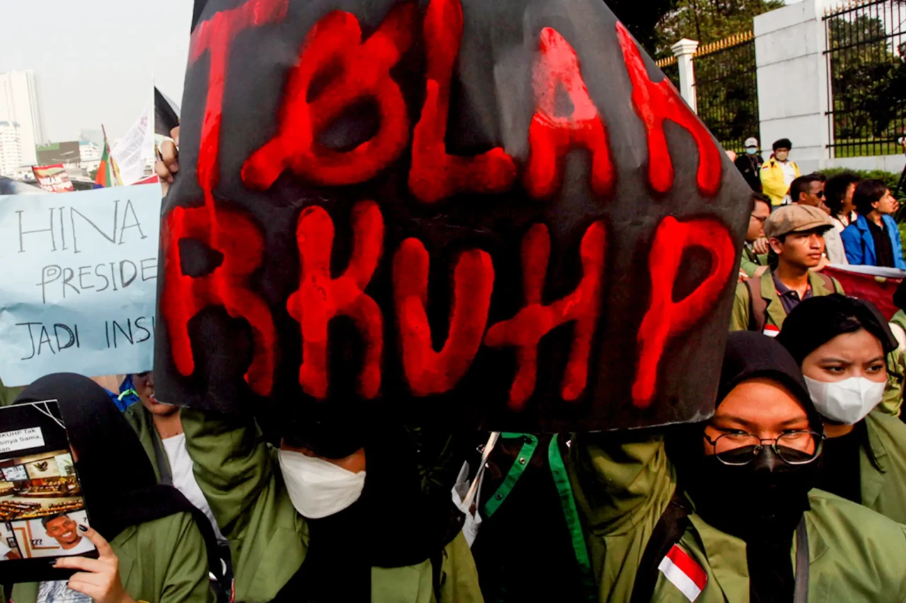 Aksi Mahasiswa Tolak...