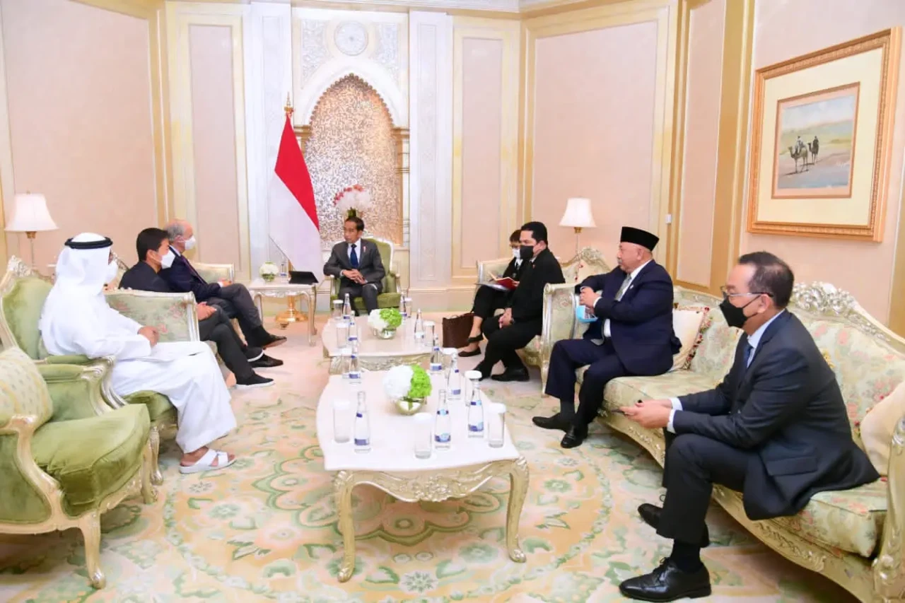 Pertemuan Presiden Jokowi...
