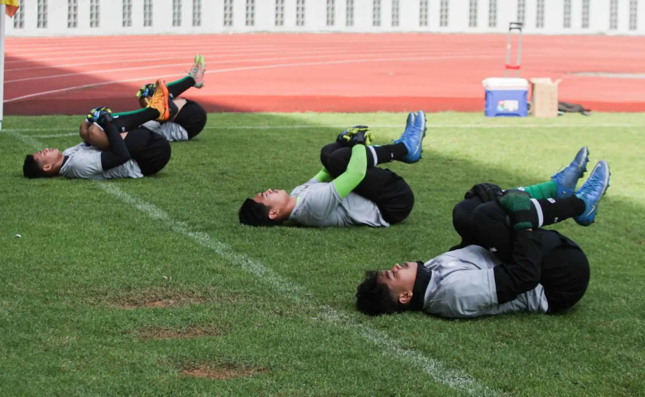 Melihat Latihan Timnas...
