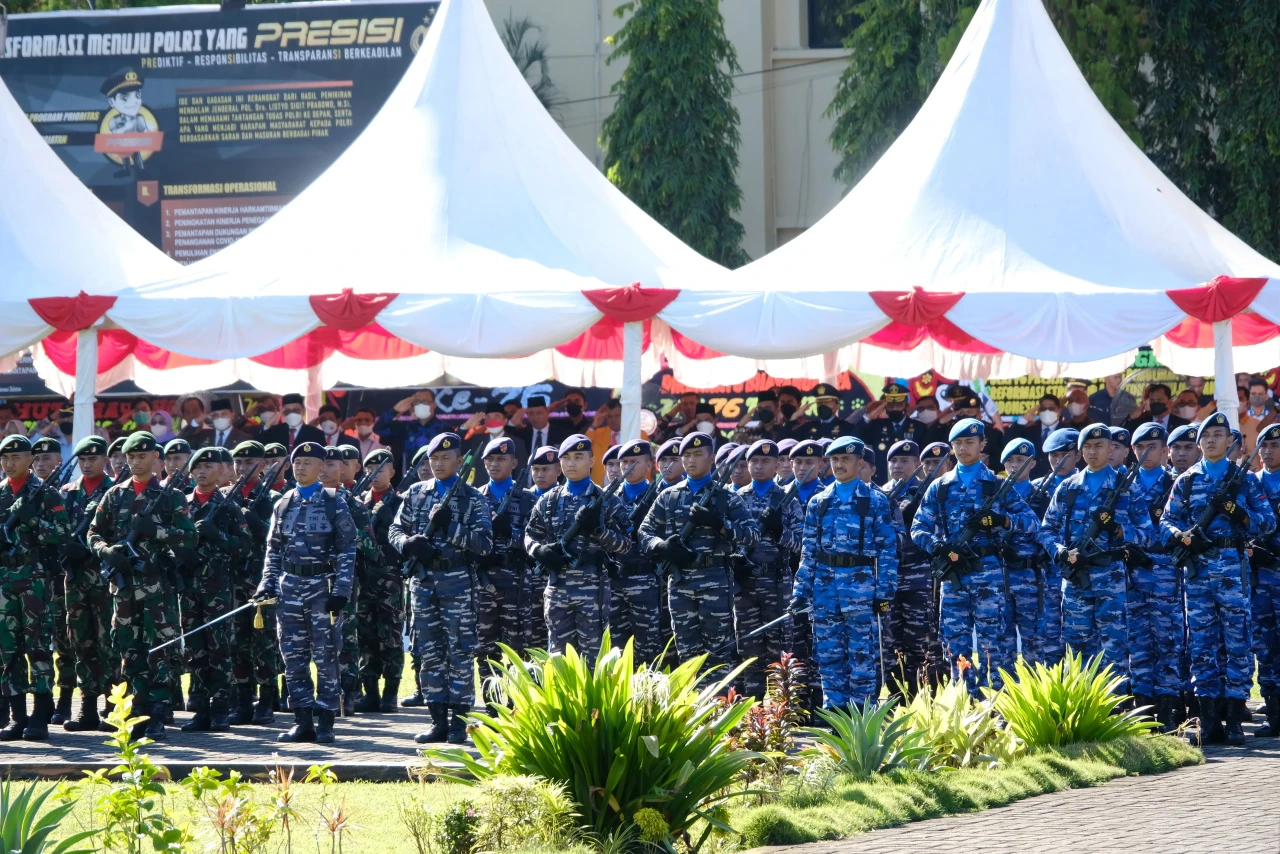 Upacara HUT Bhayangkara...