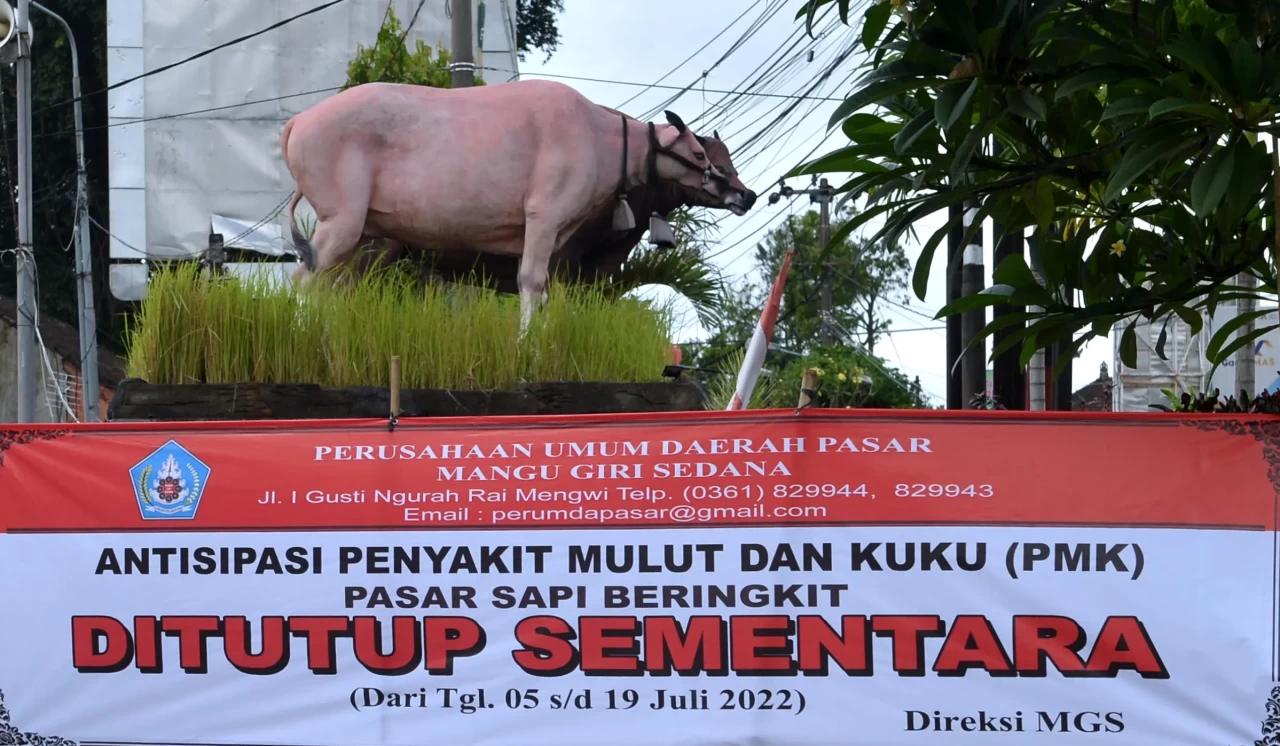 Penutupan Pasar Sapi...