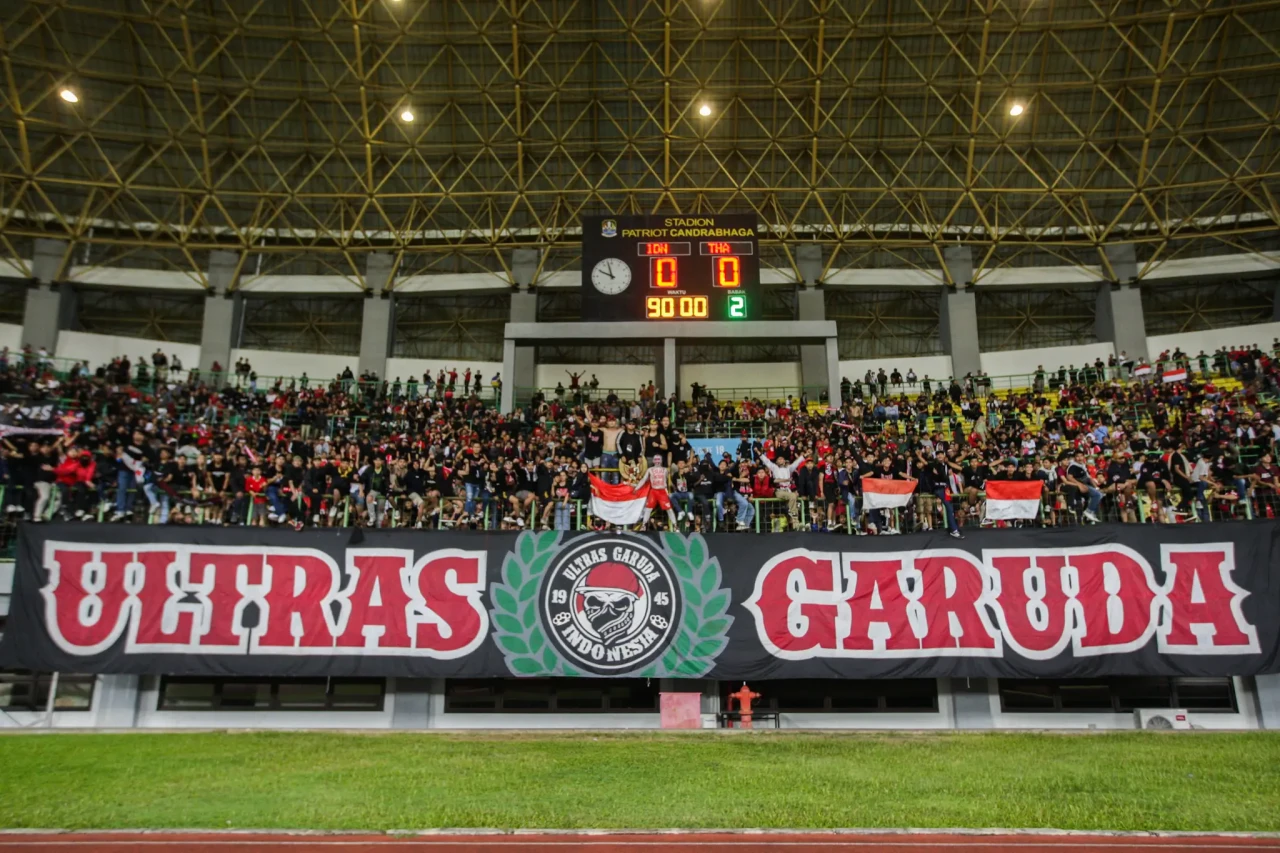 Potret Aksi Suporter...