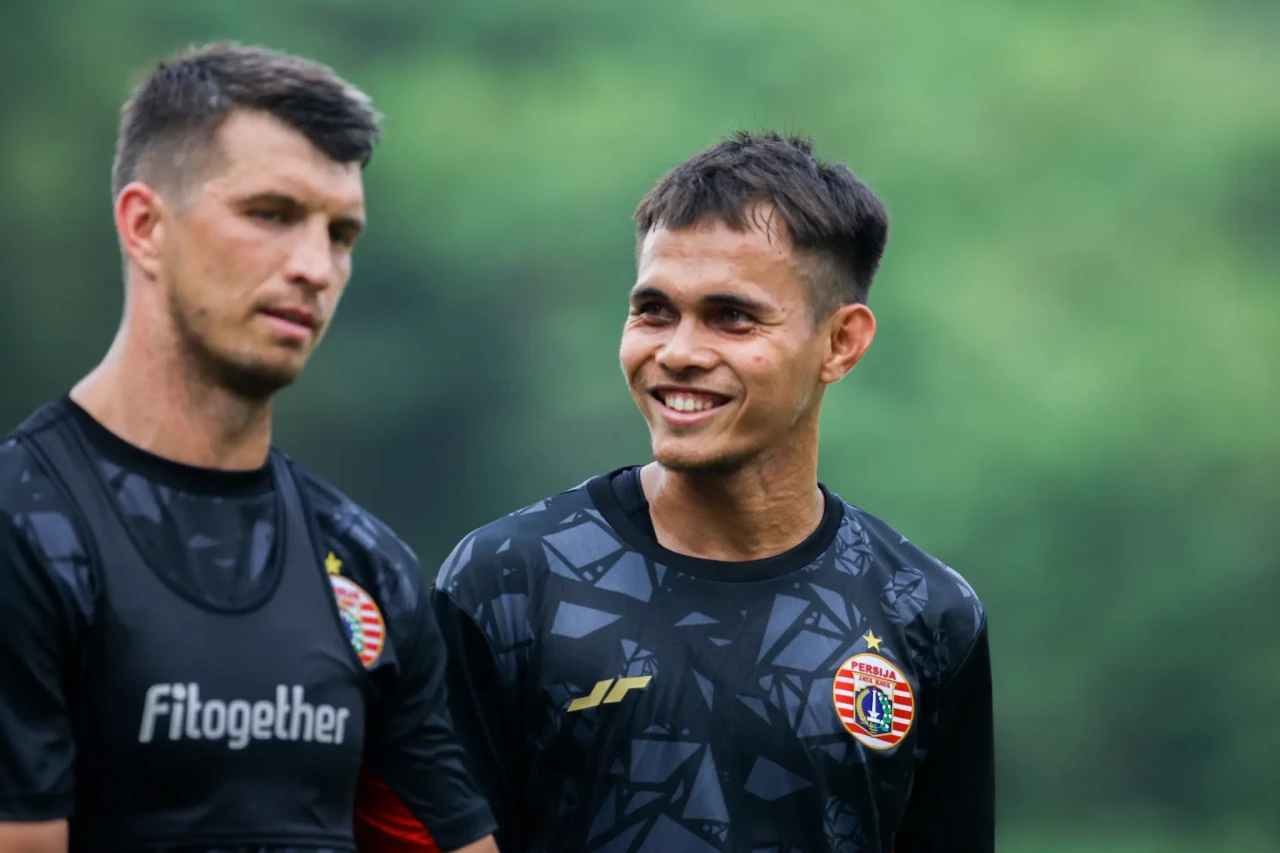 Mengintip Latihan Persija...