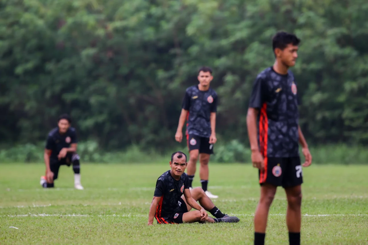 Mengintip Latihan Persija...