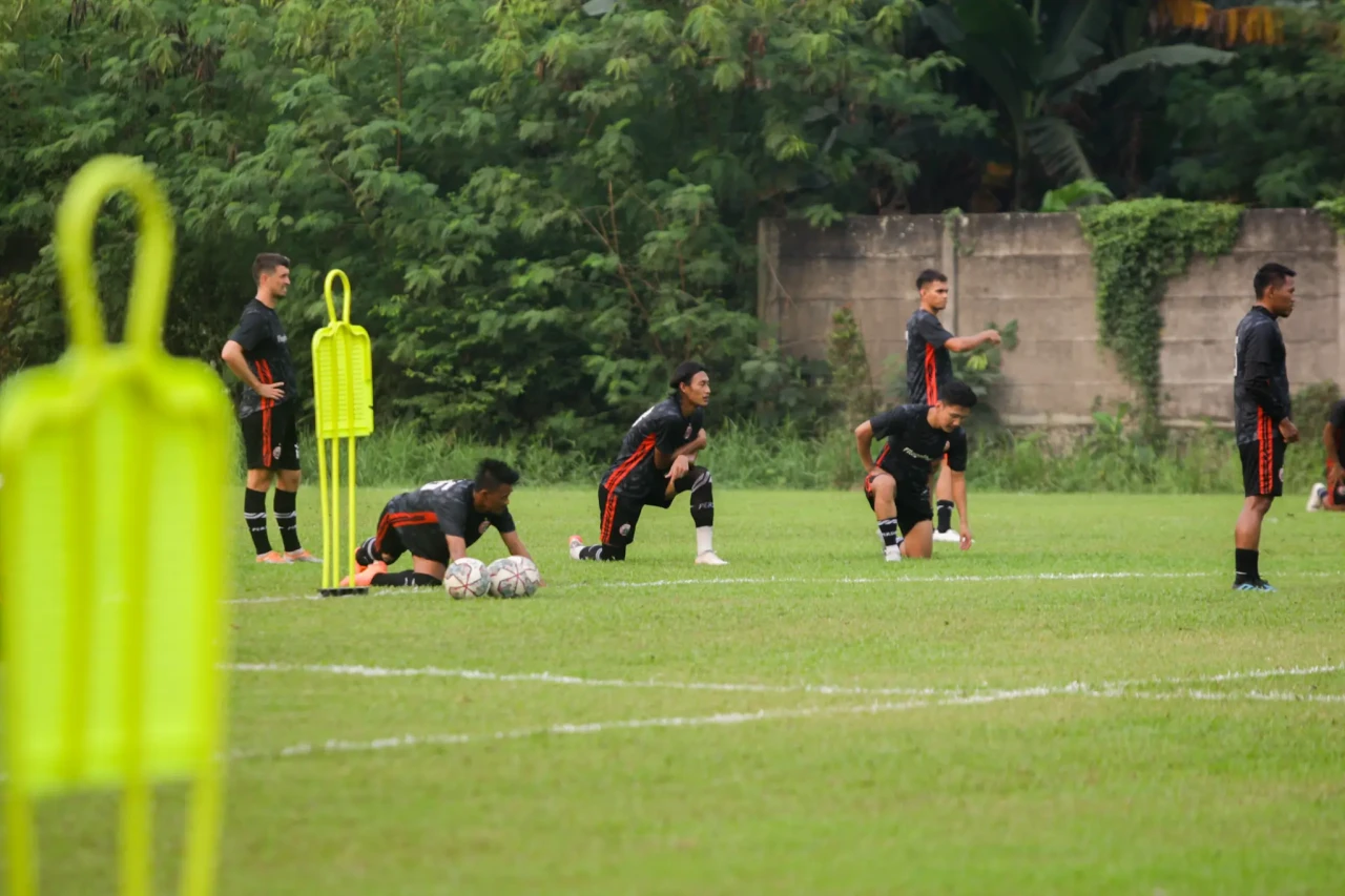 Mengintip Latihan Persija...