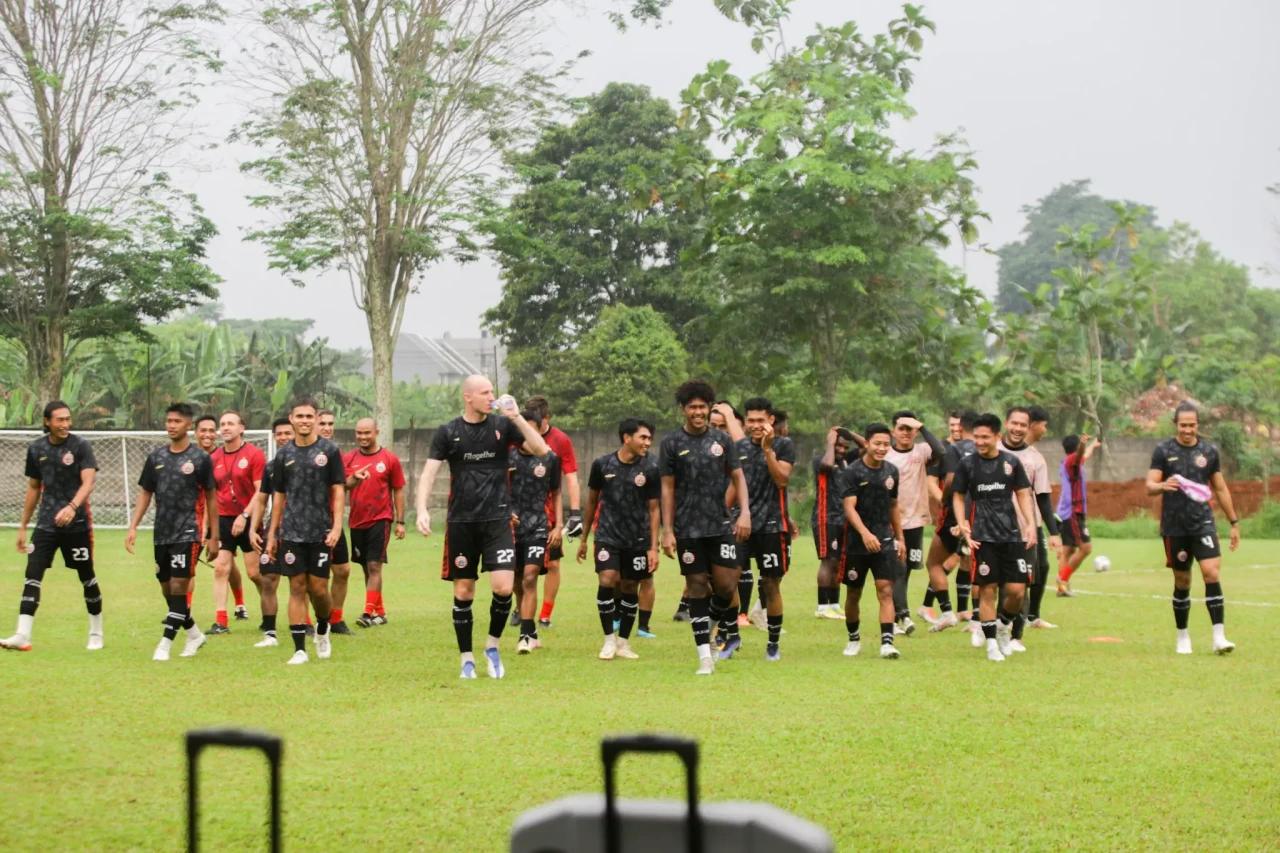 Mengintip Latihan Persija...