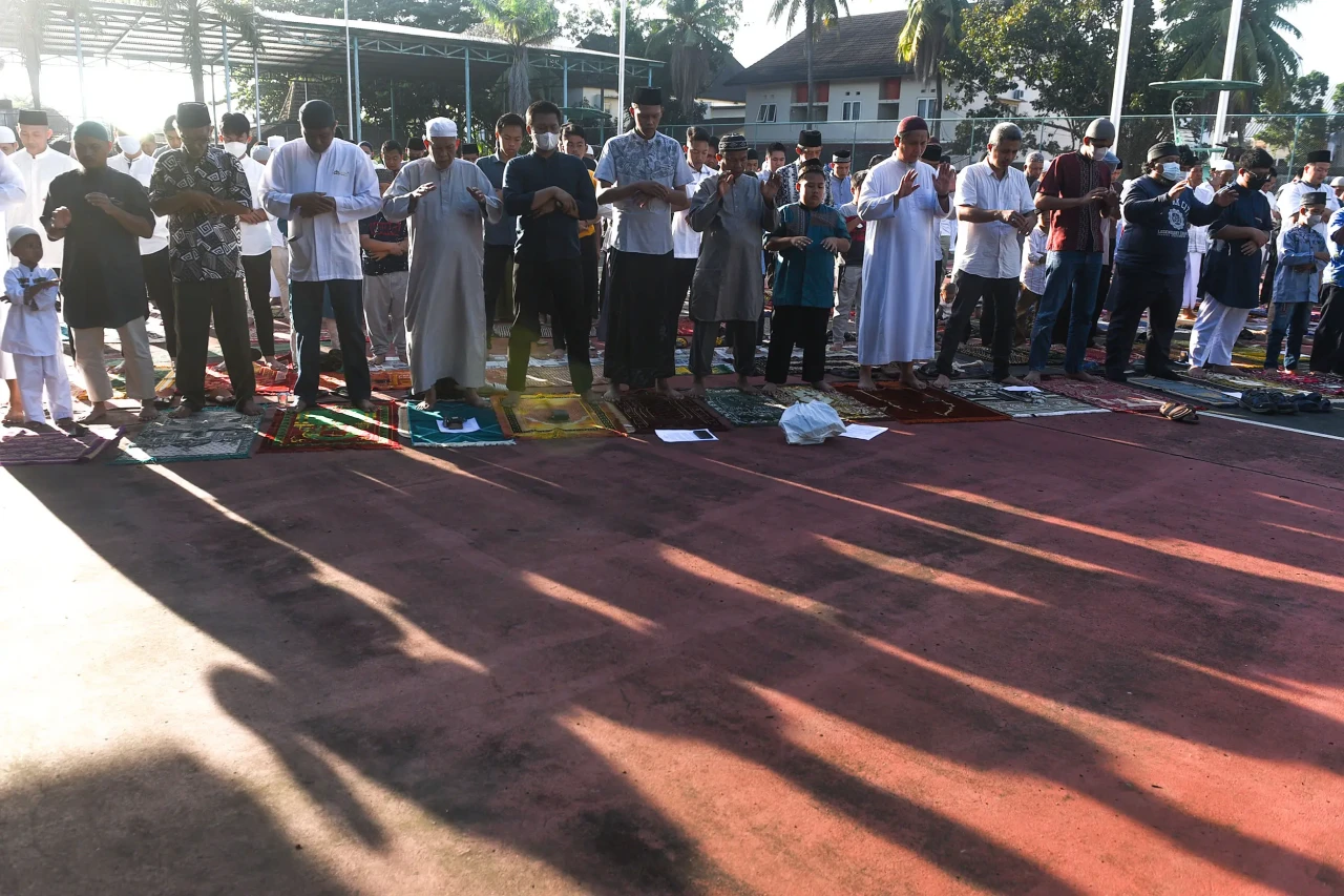 Potret Salat Idul Adha...