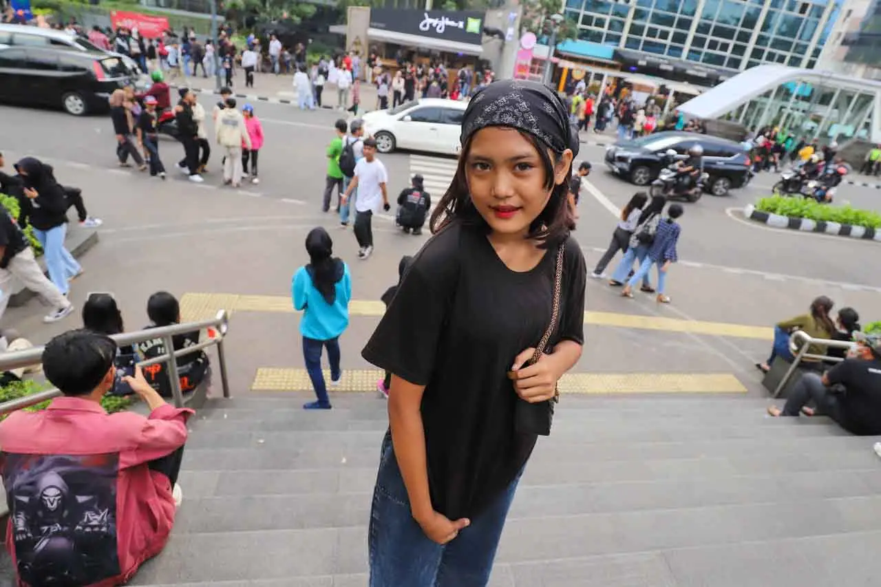 Potret Adu Gaya Anak...