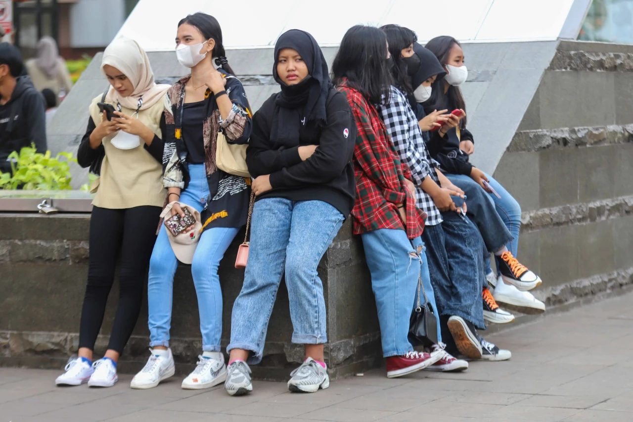 Potret Adu Gaya Anak...
