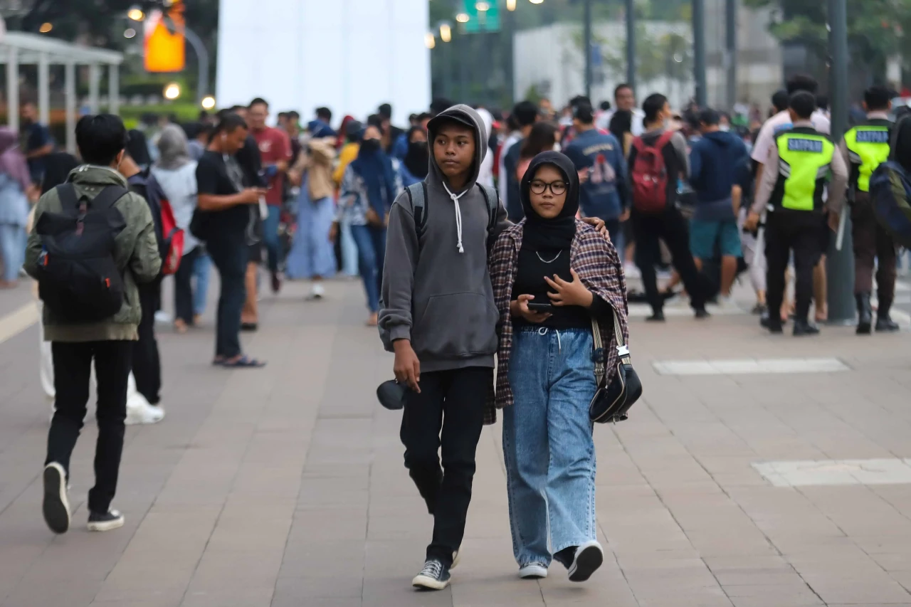 Potret Adu Gaya Anak...