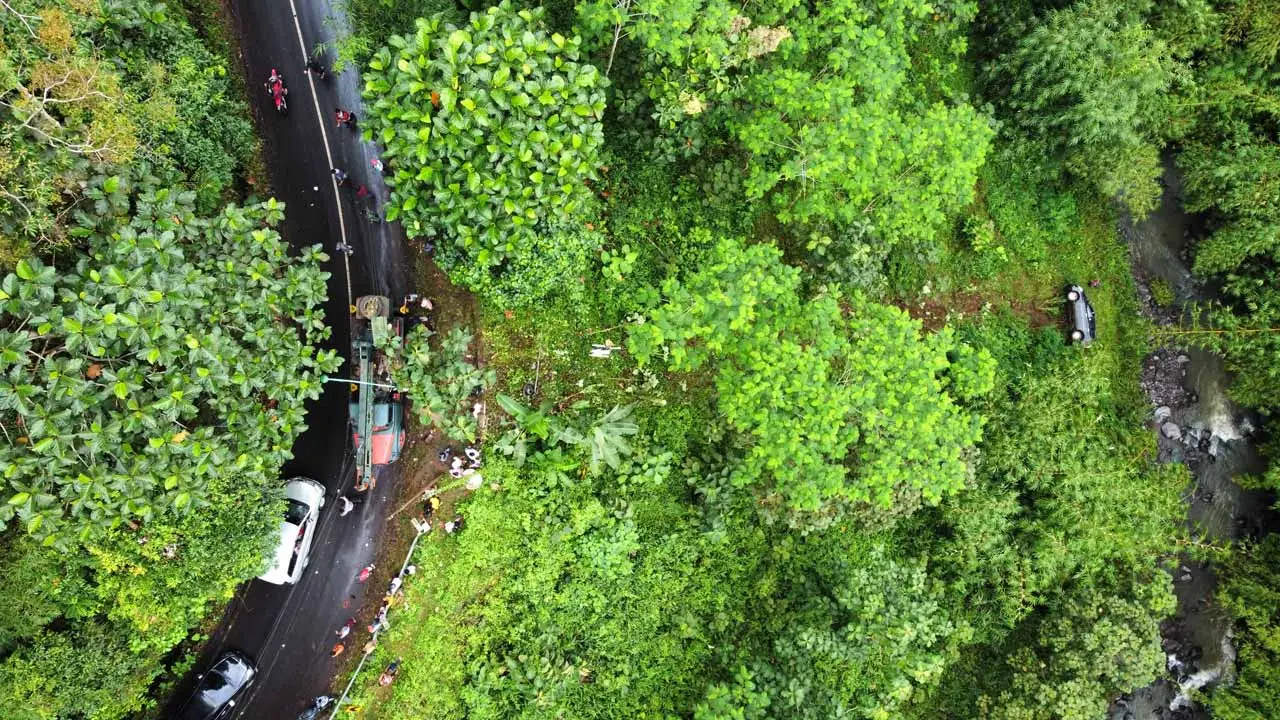 Penampakan Mobil Wisatawan...