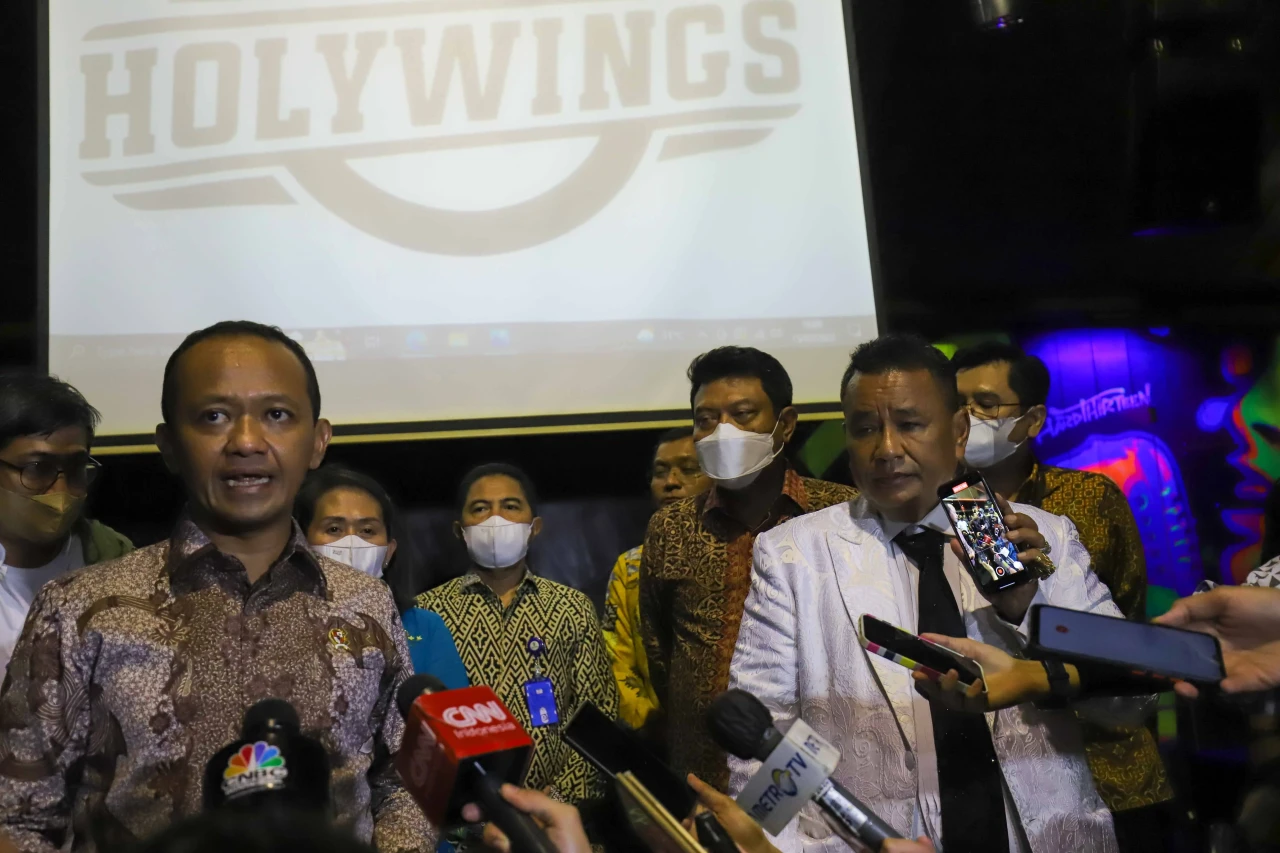 Menteri Bahlil Sambangi...