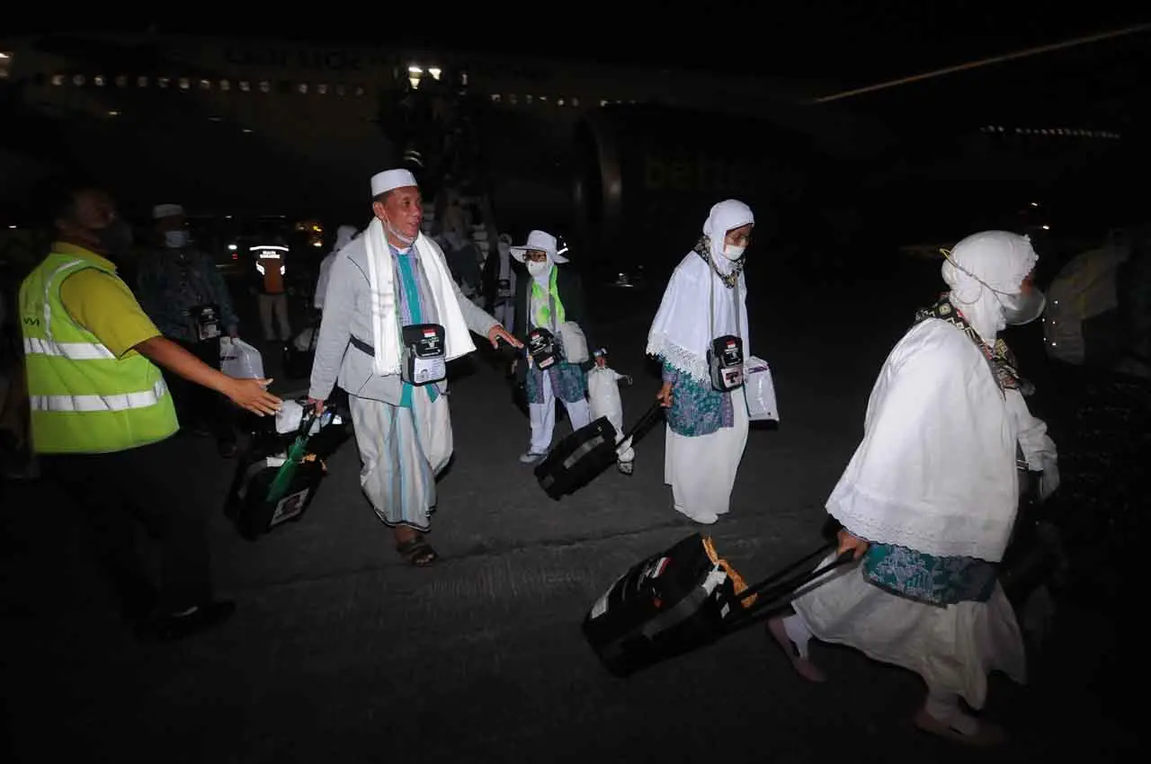 Tiba di Tanah Air, Jamaah...