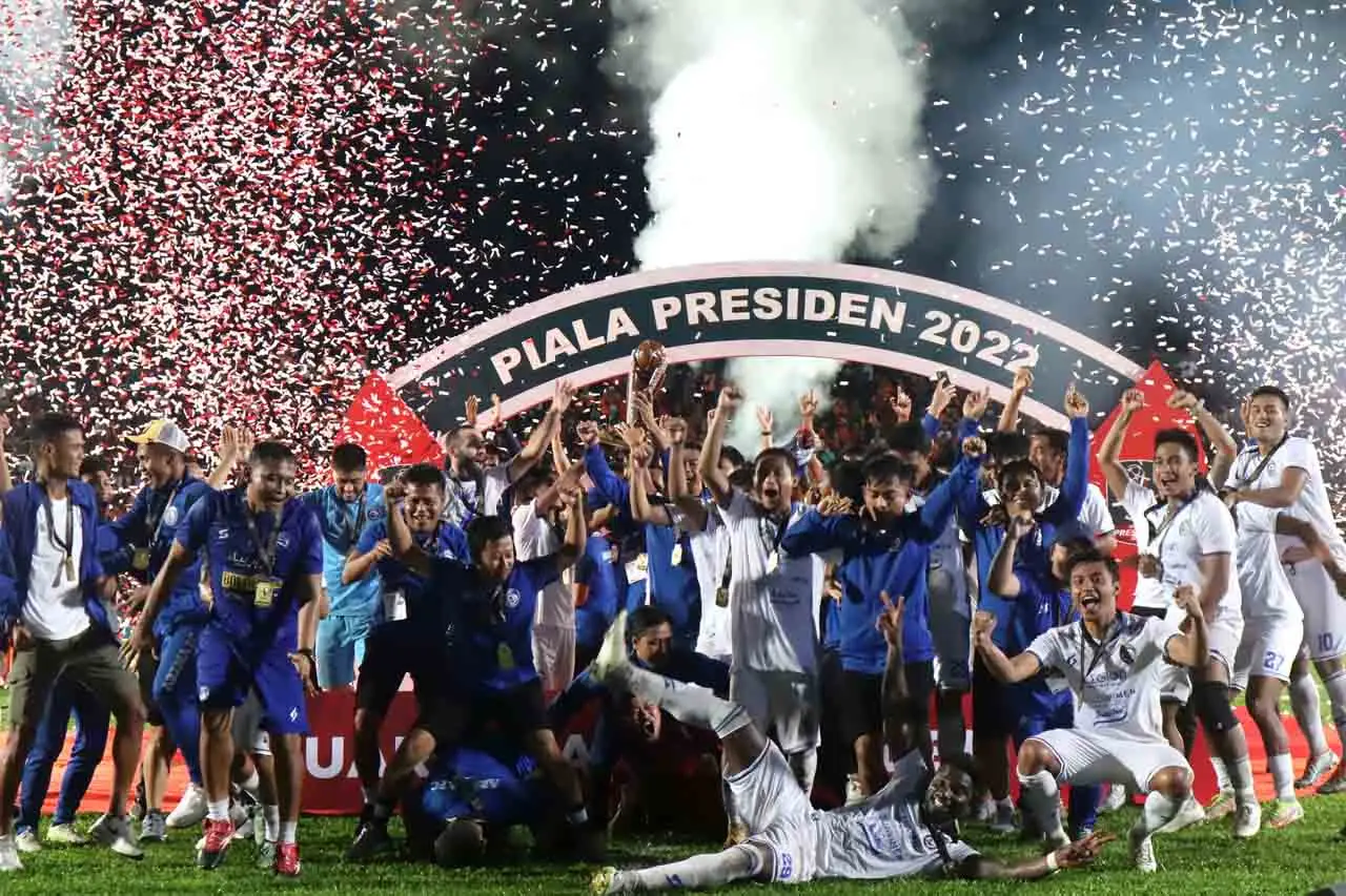 Potret Kemenangan Arema...