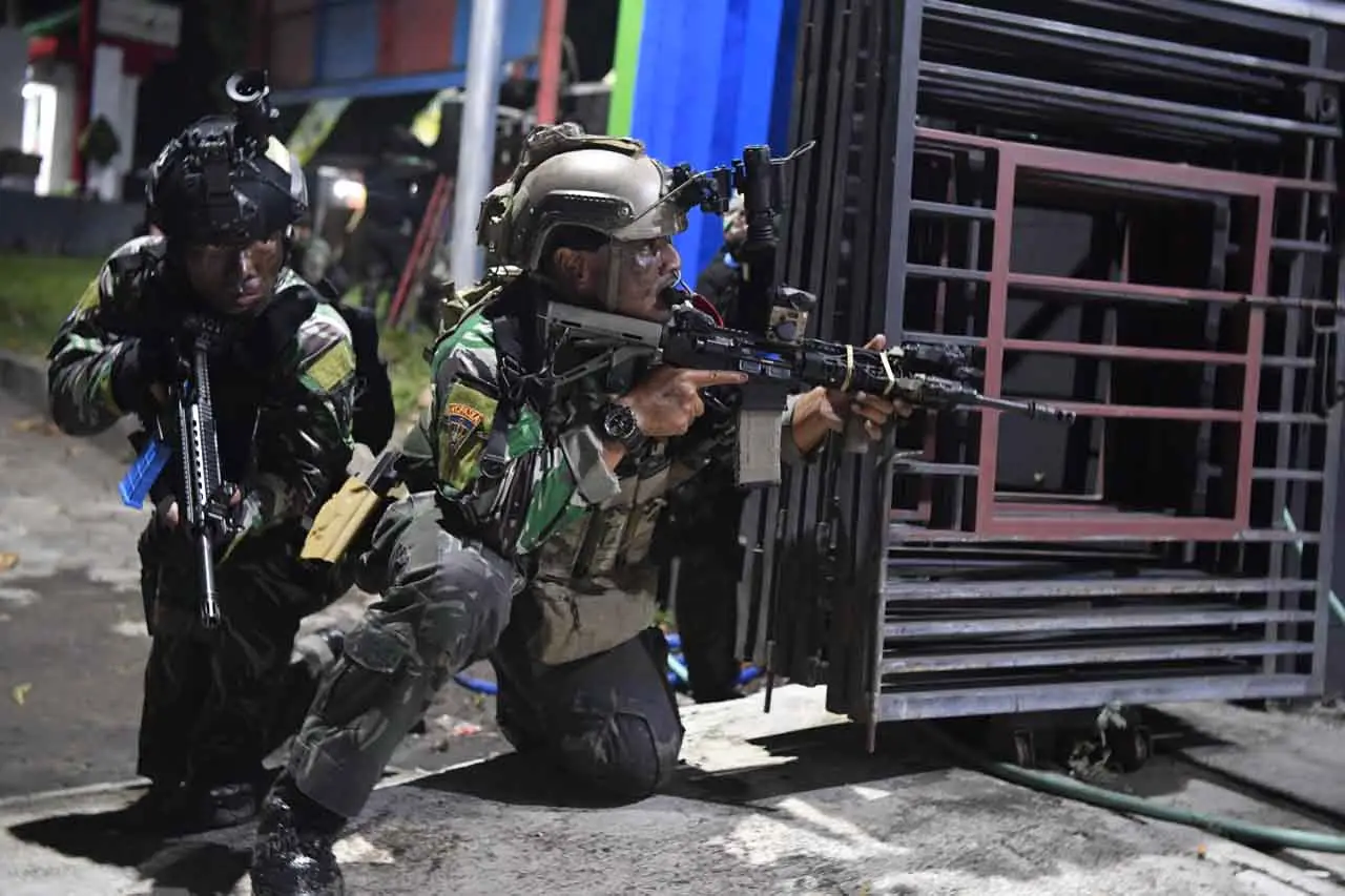 Aksi Prajurit Kopaska...