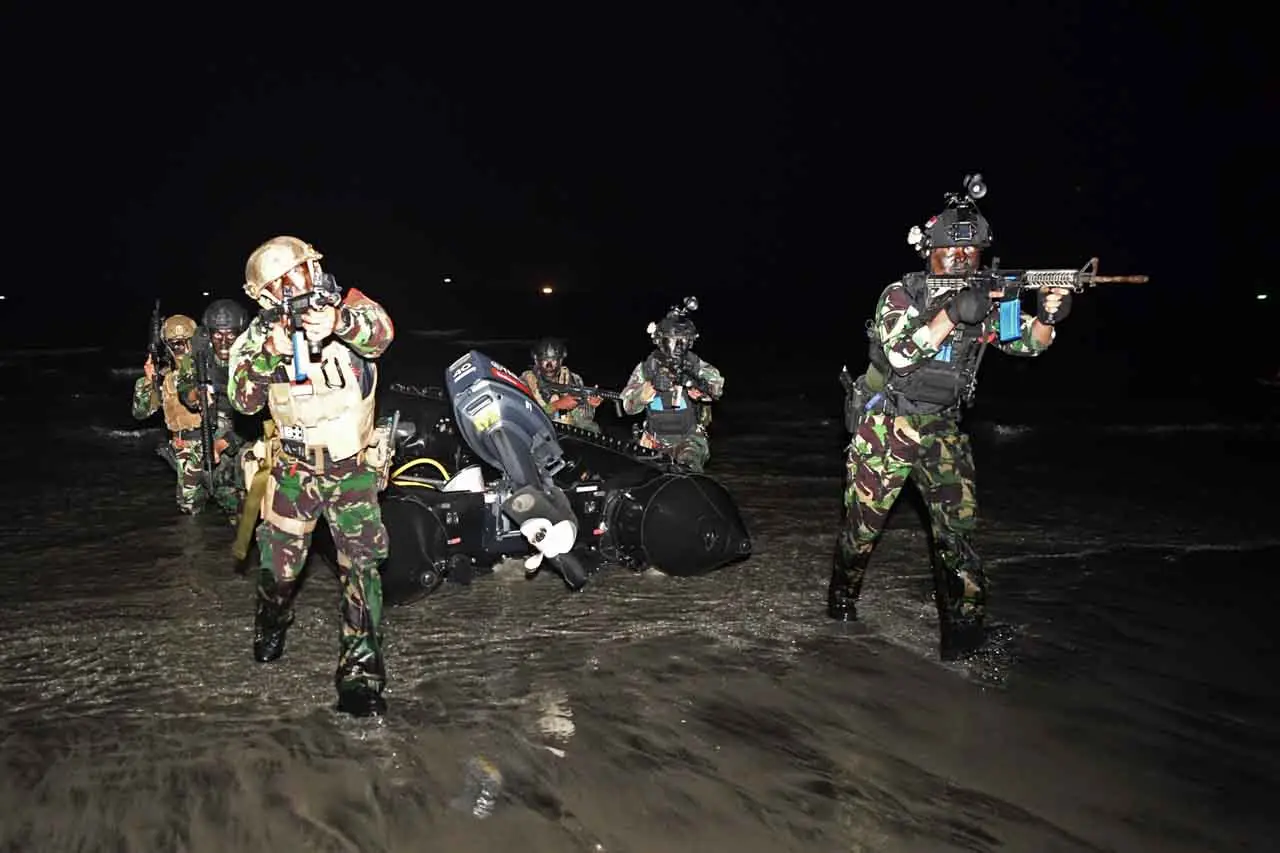 Aksi Prajurit Kopaska...