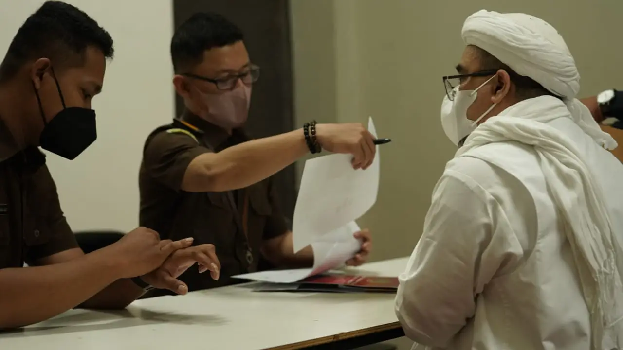 Detik-detik Habib Rizieq...