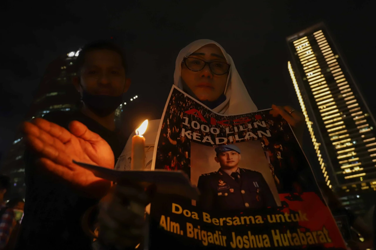 Aksi 1.000 Lilin Keadilan...